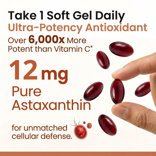 Astaxanthin – Naturally Fights Oxidative Stress To Restore Balance Inside and Out